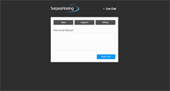 Desktop Screenshot of chat.surpasshosting.com